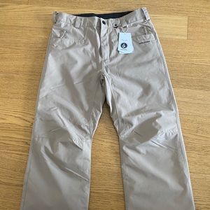 Volcom carbon snowboarding pants medium BNWT